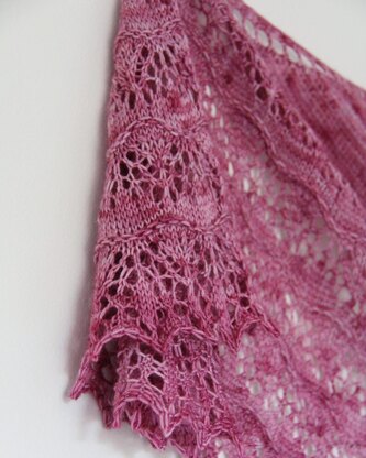 Blooming Sakura Shawl