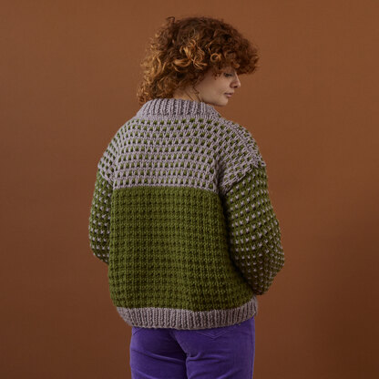 Debbie Bliss Fleck Stitch Sweater PDF