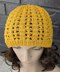 Peggy - seamed lace stitch hat