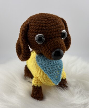Dachshund Amigurumi Pattern