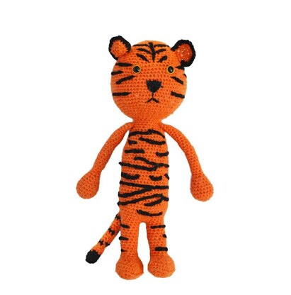 Taro the Tempestuous Tiger Amigurumi