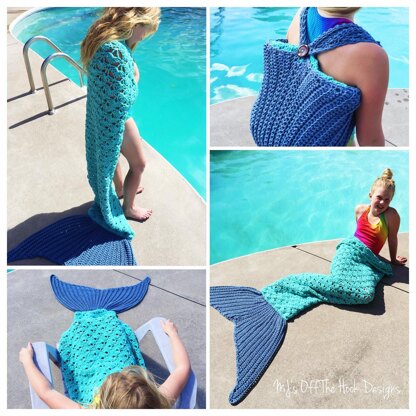 Mermaid Beach Bag Towel