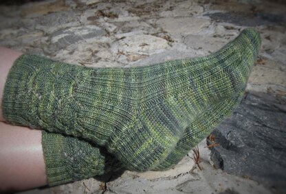 Forest Canopy Socks