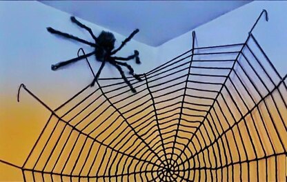 Halloween Spiderweb and Spider