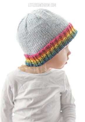 Rainbow Brim Hat