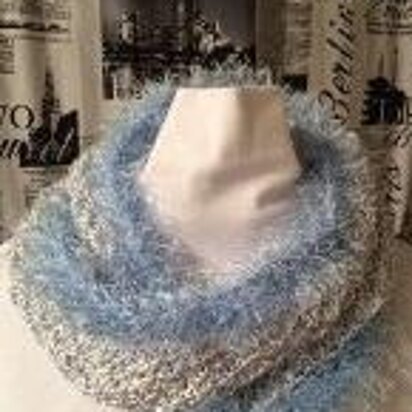 Eyelash Silk Cowl