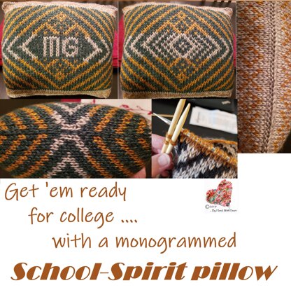 School Spirit pillow
