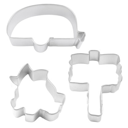 R&M Happy Camper Cookie Cutters Set of 3