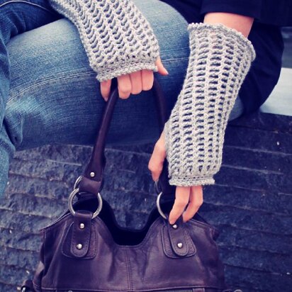 Ribbed Waffle Mitts