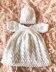 P54 Dress and Hat with Bobble Edging