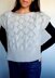 Flying Diamonds Poncho Sweater