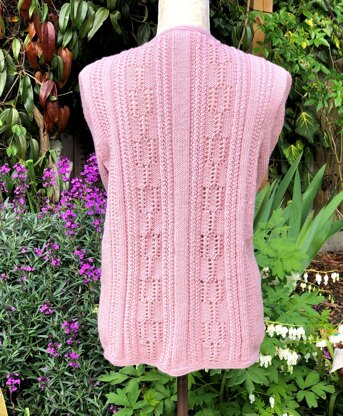 Eyelet Patterned Cardigan