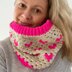 Mini Hearts Cowl