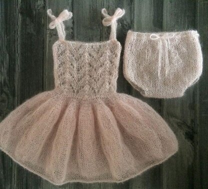 #7S Sitter fairy dress and bloomers