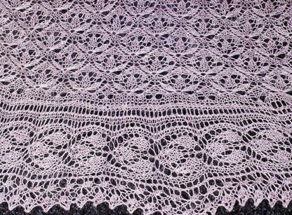 Emilia - Rectangle lace shawl