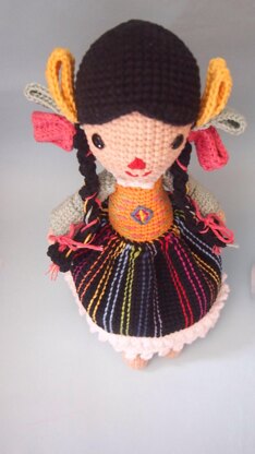 LELÉ THE MEXICAN DOLL - CROCHET PATTERN