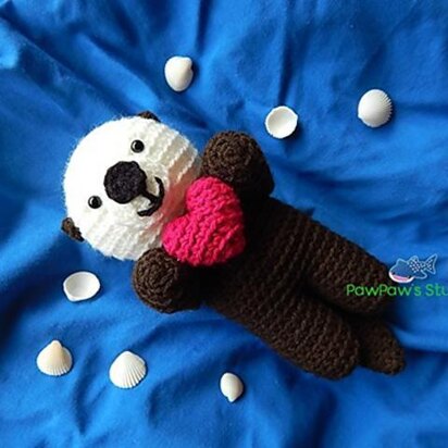 Amigurumi Sea Otter Pattern No.56