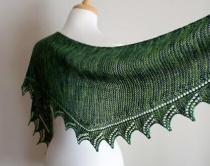 Simple Spring Shawl