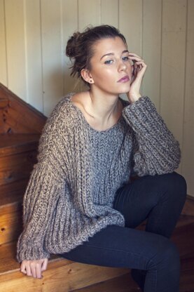 Ribbed Knit Sweater