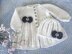 Cables Baby Jacket Knitted Baby Cardigan Baby Sweater Baby Coat