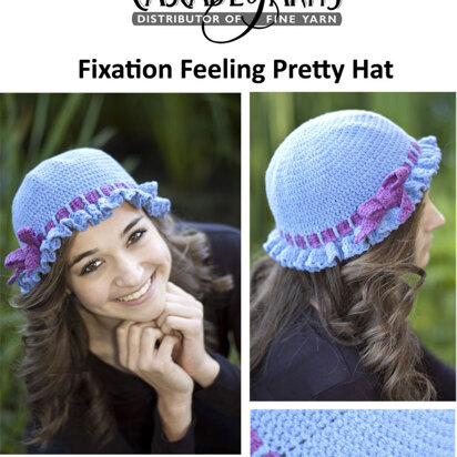 Feeling Pretty Hat in Cascade Fixation - DK329 - Free PDF