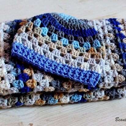 Granny Set Blanket and Hat