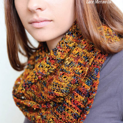 Infinity Scarf in Ella Rae Lace Merino DK - ER6-02 - Downloadable PDF