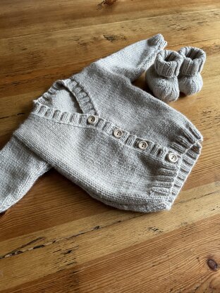 Colour Me Happy - Free Layette Booties Knitting Pattern For Babies in Paintbox Yarns Baby DK