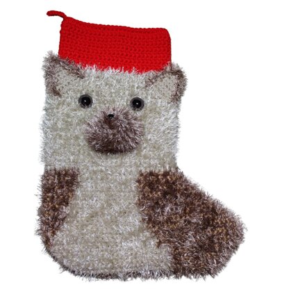 Yorkie Christmas Stocking