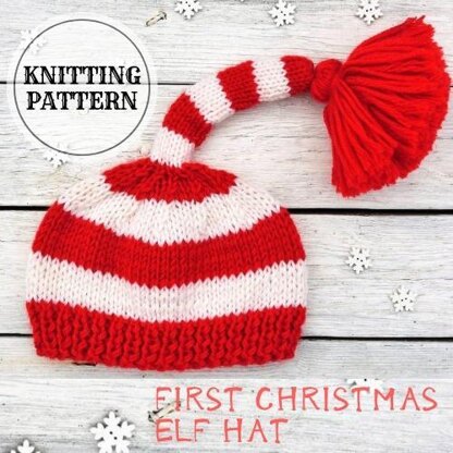 First Christmas Elf Hat