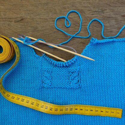 Marley Blue Cables Jumper