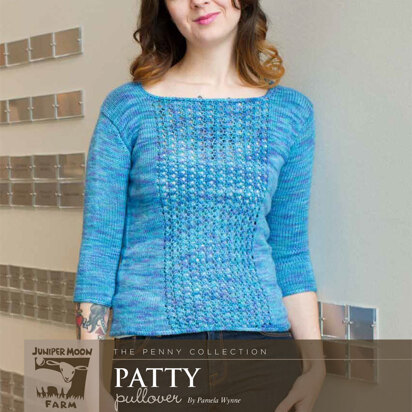 Patty Pullover in Juniper Moon Farm Findley DK Dappled