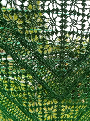 Rainforest Retreat Shawl