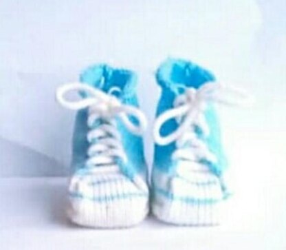 High Top Baby Booties