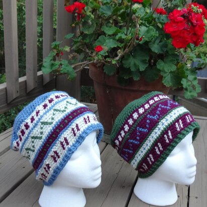 Tapestry Crochet Beanie