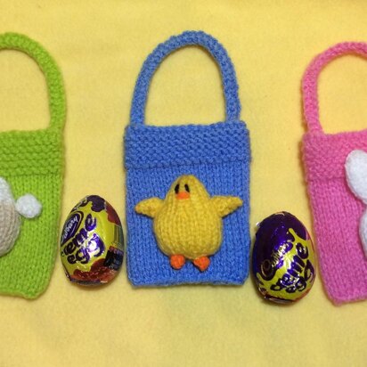 Easter Bunny, Chick and Sheep Gift Bags