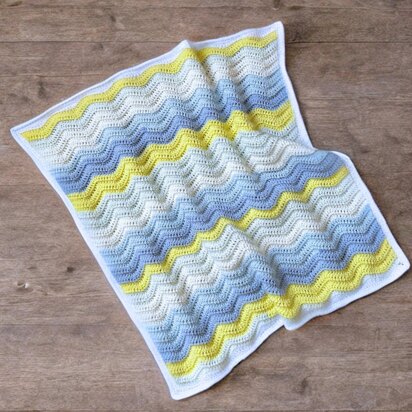 Easy Ripple Blanket