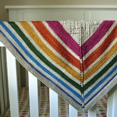 Sunshower Baby Blanket