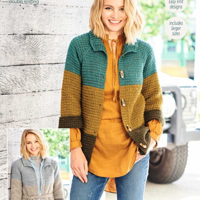 Cardigans in Stylecraft Highland Heathers - 9795 - Downloadable PDF