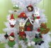 Woodland Christmas Ornament Crochet Pattern Set