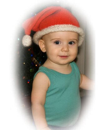 Gnome motif sweater with Christmas hat & toy