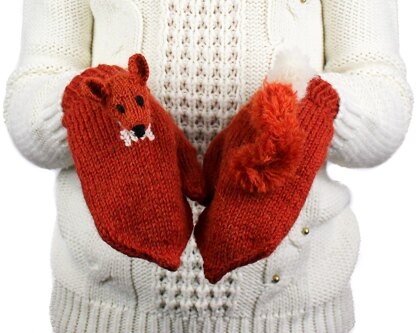 Freddie Fox Mittens / Fingerless Gloves