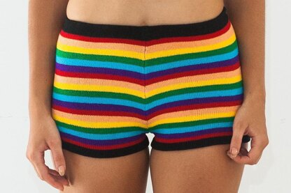 Rainbow Boy Shorts