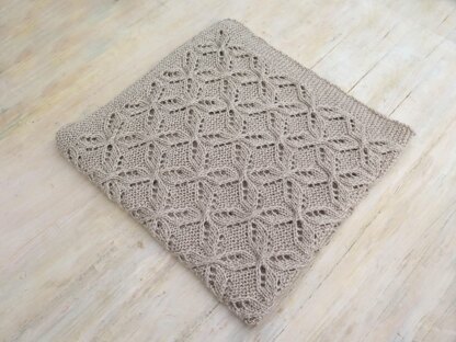 Mariele's Cable Lace Blanket