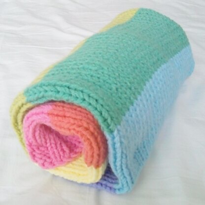 Rainbow baby blanket