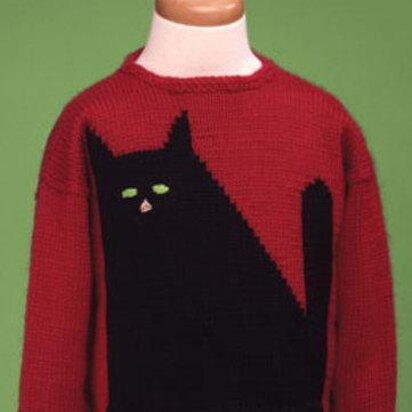 Child's Kitty Cat Pullover #506