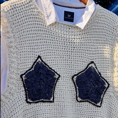 Star Crochet Slipover