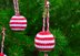 Striped Christmas Bauble Knitting Pattern - Christmas Knitting Pattern