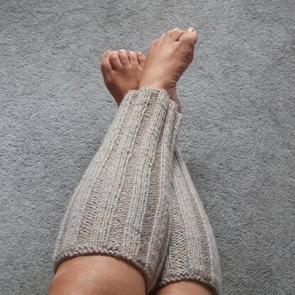 Oatmeal Leg Warmers