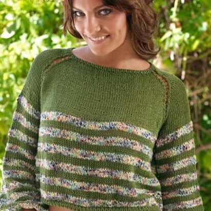 Sumatra Jumper in Adriafil Memphis & New York - Downloadable PDF